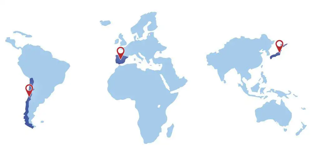 Mapa zonas Ofiteat