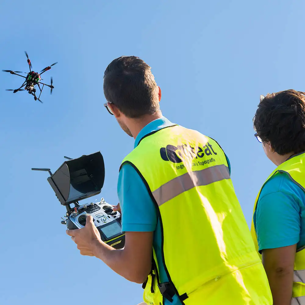 Topografía con drones